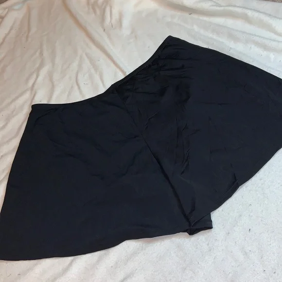 Fit4U swim bottoms shorts with bikini bottom built in size 20W black FINAL SALE - Picture 1 of 6